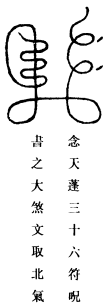 天蓬元帅治瘟疫符