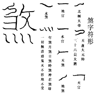 煞字符